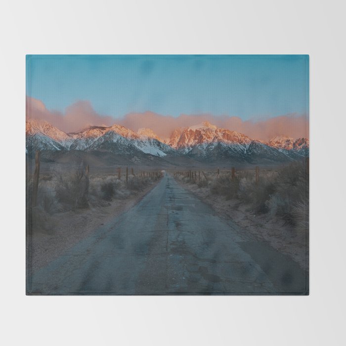 Wilderness Gateway - Landscape and Nature Photography Throw Blanket Gallery Image 2