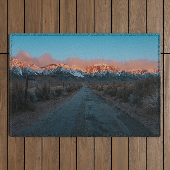 Wilderness Gateway - Landscape and Nature Photography Outdoor Rug Gallery Image 1