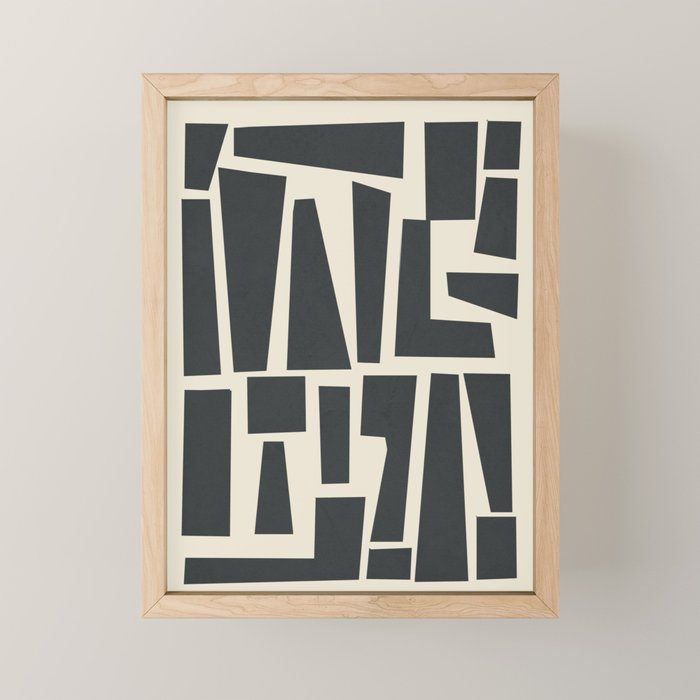 Geometrical Play 1 Mini Art Print Gallery Image 1
