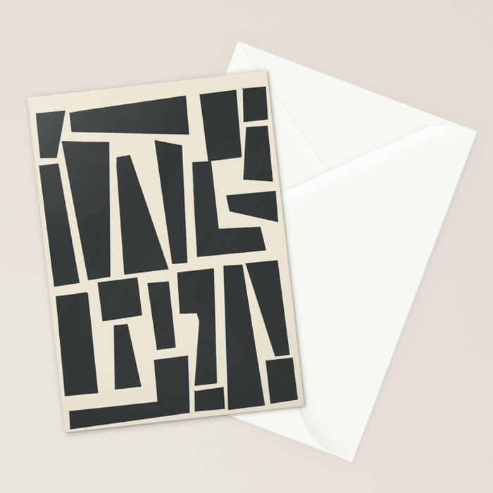 Geometrical Play 1 Stationery Card Gallery Image 2