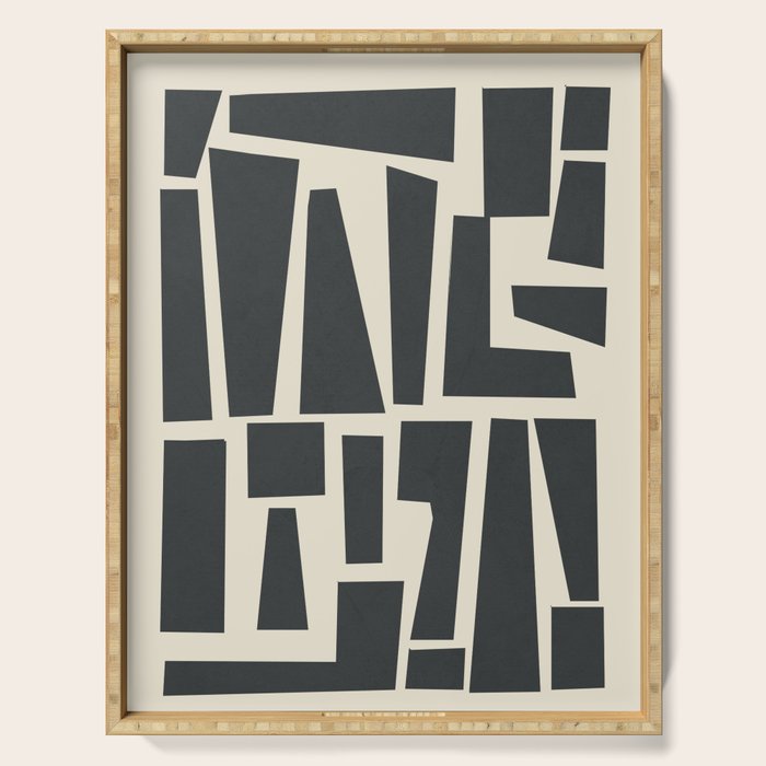 Geometrical Play 1 Serving Tray Gallery Image 1