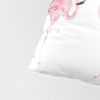 Flamingo Farm- Tropical Animal Bird World Pillow Sham Gallery Image 4