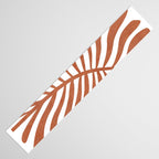Terracotta abstract leaf Table Runner Gallery Image 3