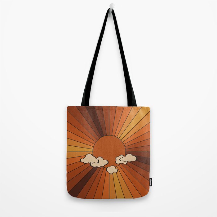 Retro Sunshine Tote Bag Gallery Image 2