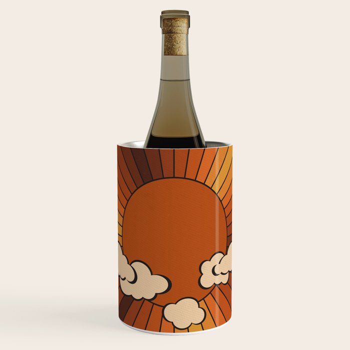 Retro Sunshine Wine Chiller Gallery Image 1