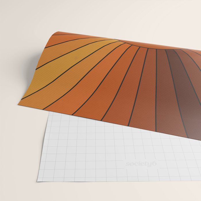 Retro Sunshine Wrapping Paper Gallery Image 2