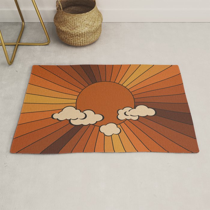Retro Sunshine Rug Gallery Image 1