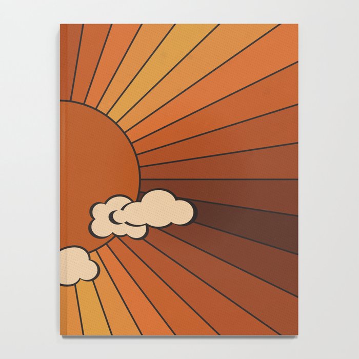 Retro Sunshine Notebook Gallery Image 4