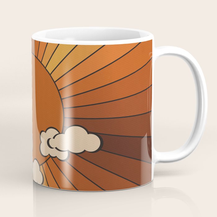Retro Sunshine Coffee Mug Gallery Image 1