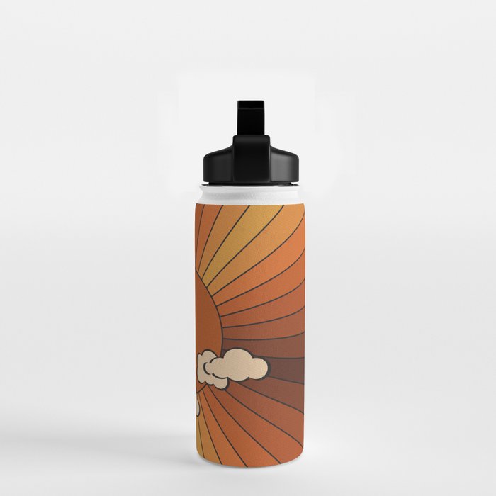 Retro Sunshine Water Bottle Gallery Image 2