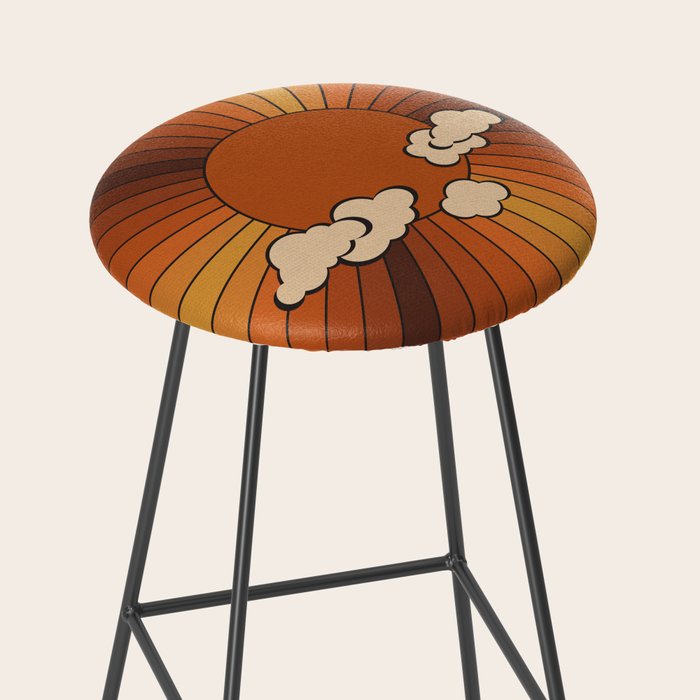 Retro Sunshine Stool Gallery Image 2