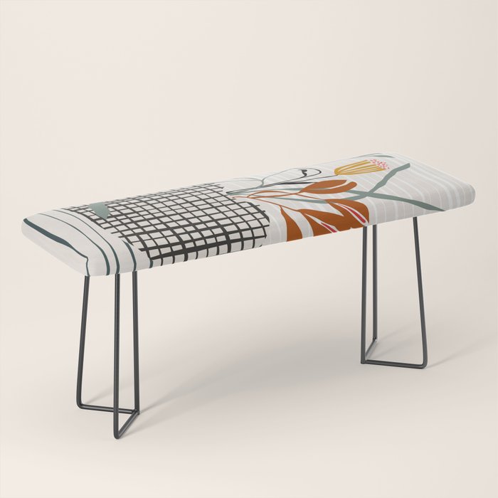 midcentury plant pot Bench Gallery Image 1