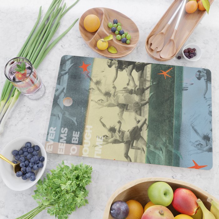 run and dance and sing Cutting Board Gallery Image 2