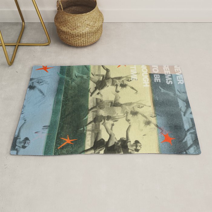 run and dance and sing Rug Gallery Image 1
