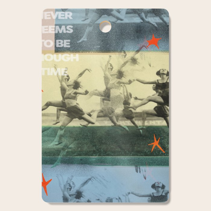 run and dance and sing Cutting Board Gallery Image 1