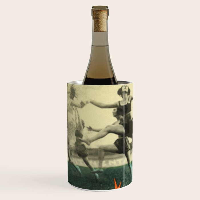 run and dance and sing Wine Chiller Gallery Image 3