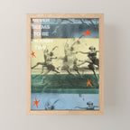 run and dance and sing Mini Art Print Gallery Image 1