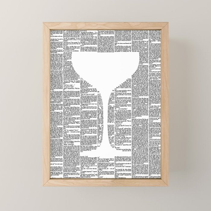 The Great Gatsby Mini Art Print Gallery Image 1