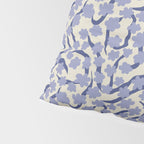 Summer blue Floral Pillow Sham Gallery Image 4