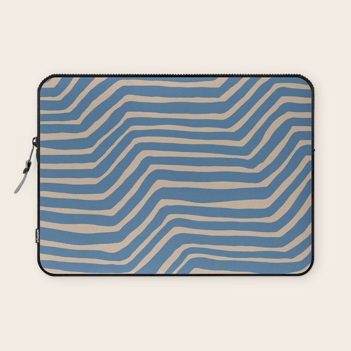 Towa in denim blue Laptop Sleeve Gallery Image 1