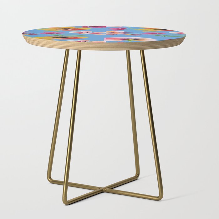 Poppies floral pinks Side Table Gallery Image 1