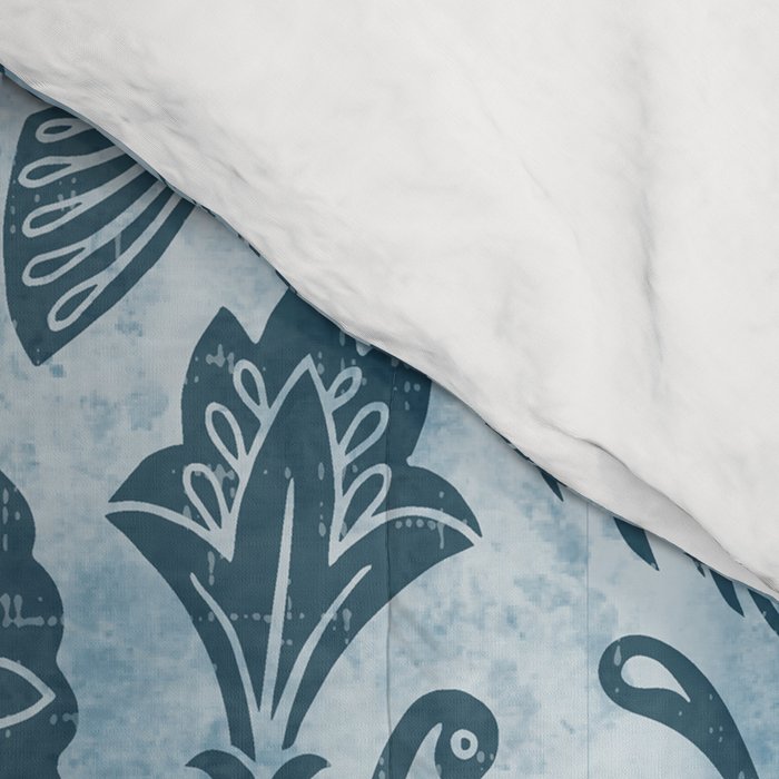 Arabella - Washed Indigo Comforter Gallery Image 4