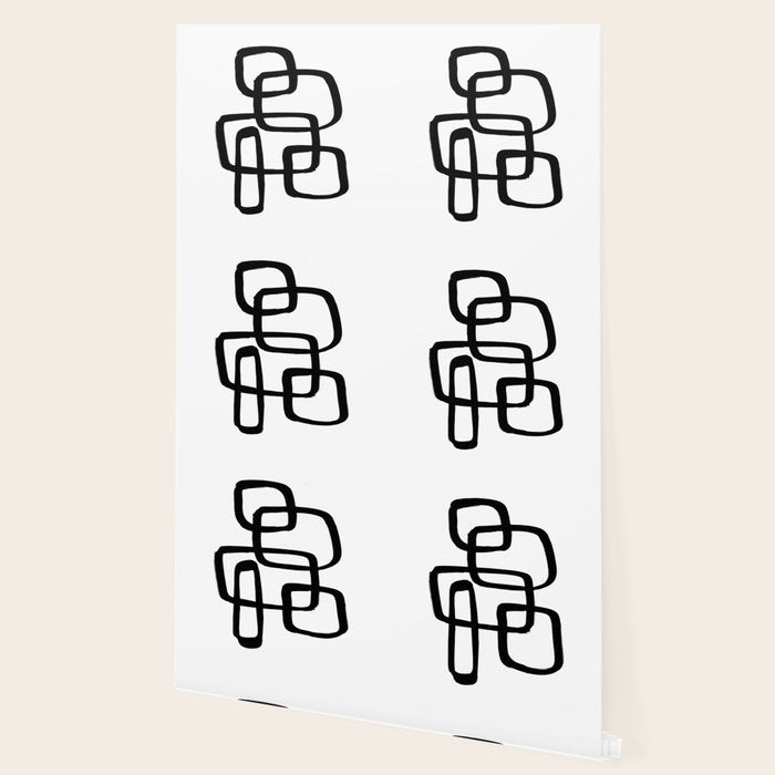 Retro Ink White Background Wallpaper Gallery Image 2