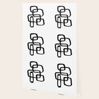 Retro Ink White Background Wallpaper Gallery Image 2