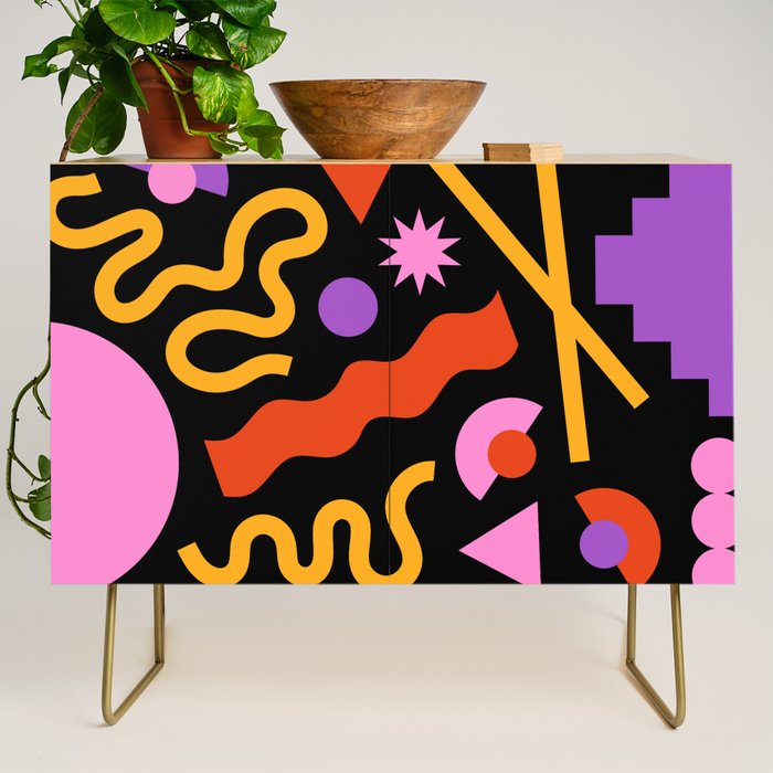 Purple ramen Credenza Gallery Image 1