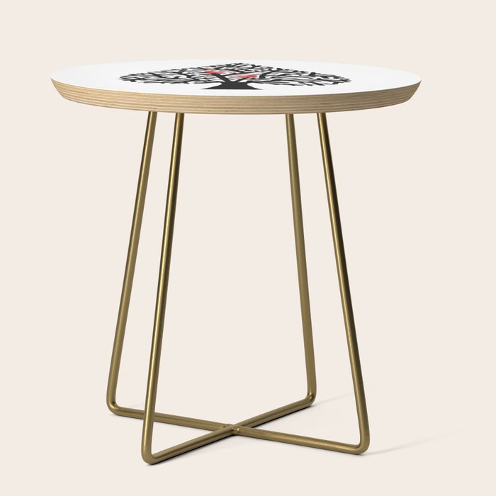 Ace of spade Side Table Gallery Image 1