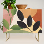 Abstract Sun Rays on the Branches 04 Credenza Gallery Image 1