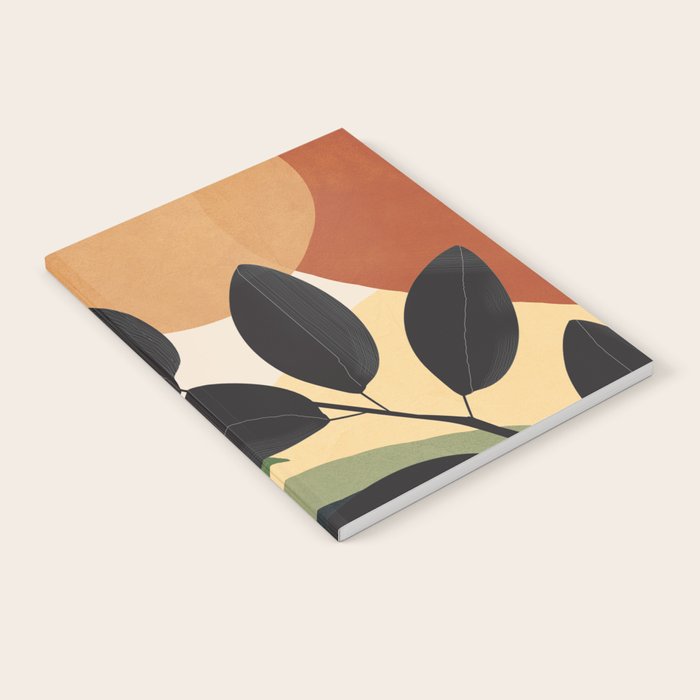 Abstract Sun Rays on the Branches 04 Notebook Gallery Image 2