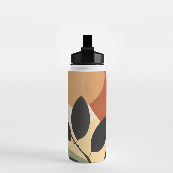 Abstract Sun Rays on the Branches 04 Water Bottle Gallery Image 2