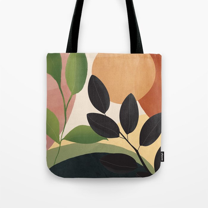 Abstract Sun Rays on the Branches 04 Tote Bag Gallery Image 1