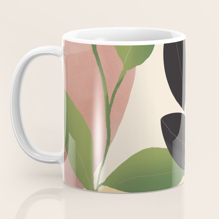 Abstract Sun Rays on the Branches 04 Coffee Mug Gallery Image 3