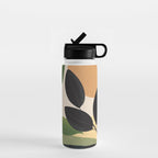 Abstract Sun Rays on the Branches 04 Water Bottle Gallery Image 1