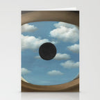 The False Mirror by René Magritte Stationery Card Gallery Image 2