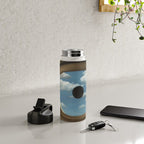 The False Mirror by René Magritte Water Bottle Gallery Image 4