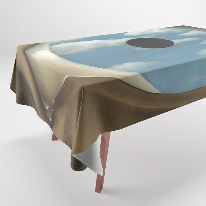 The False Mirror by René Magritte Tablecloth Gallery Image 1