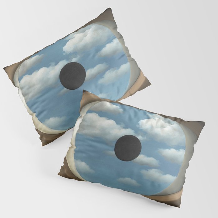The False Mirror by René Magritte Pillow Sham Gallery Image 3