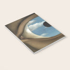The False Mirror by René Magritte Notebook Gallery Image 3