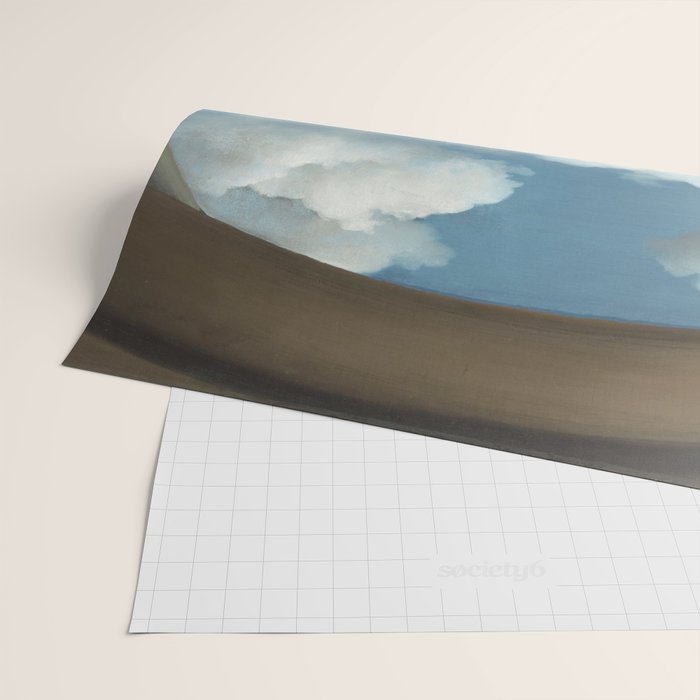 The False Mirror by René Magritte Wrapping Paper Gallery Image 2