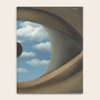 The False Mirror by René Magritte Notebook Gallery Image 4