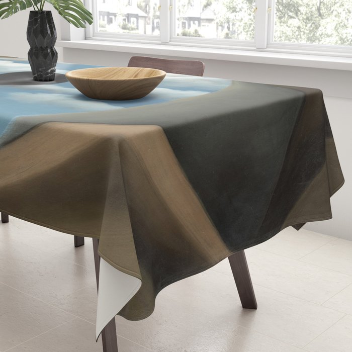 The False Mirror by René Magritte Tablecloth Gallery Image 3
