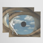 The False Mirror by René Magritte Placemat Gallery Image 1