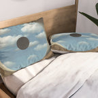 The False Mirror by René Magritte Pillow Sham Gallery Image 2