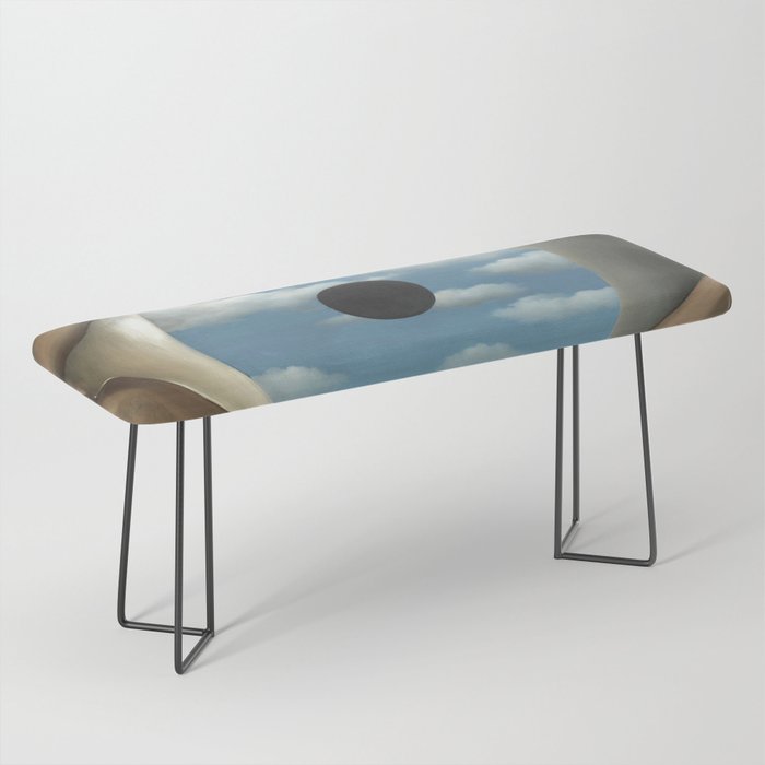 The False Mirror by René Magritte Bench Gallery Image 1