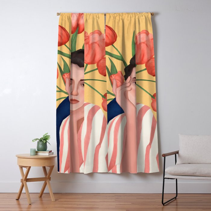 She is the Spring Window Curtain Gallery Image 1
