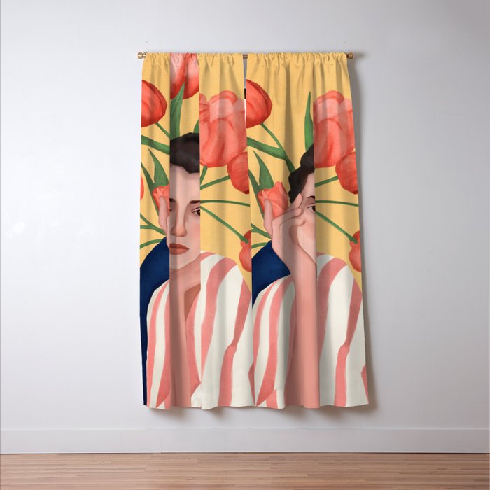 She is the Spring Window Curtain Gallery Image 3