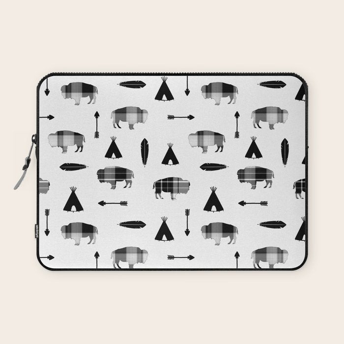 Buffalo Tribe Laptop Sleeve Gallery Image 1